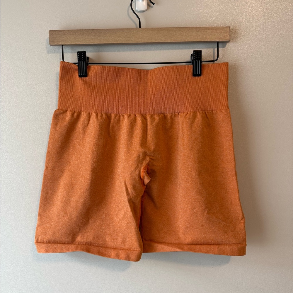 NVGTN Orange Bike Shorts